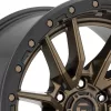   Alloy Wheel 22x10 ET-13 6x139,7 D681 Rebel 6 Matte Bronze Black Bead Ring Fuel