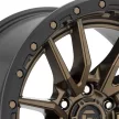 Alloy Wheel 22x10 ET-13 6x139,7 D681 Rebel 6 Matte Bronze Black Bead Ring Fuel