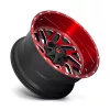   Alloy Wheel 20x10 ET-18 5x114.3/5x127 D691 Triton Candy RED Milled Fuel