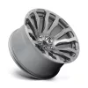   Alloy Wheel 22x10 ET-18 6x139,7 D693 Blitz Brushed GUN Metal Tinted Clear Fuel