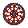   Alloy Wheel 18x9 ET1 6x135 D695 Covert Candy RED Black Bead Ring Fuel