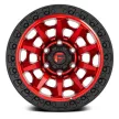 Alloy Wheel 20x9 ET1 5x127 D695 Covert Candy Red/Black Ring Fuel