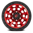 Alloy Wheel 20x9 ET20 5x127 D695 Covert Candy Red/Black Ring Fuel