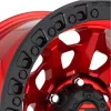   Alloy Wheel 20x9 ET20 5x127 D695 Covert Candy Red/Black Ring Fuel