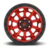   Alloy Wheel 20x9 ET20 6x139,7 D695 Covert Candy RED Black Bead Ring Fuel