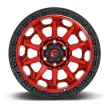 Alloy Wheel 20x9 ET20 6x139,7 D695 Covert Candy RED Black Bead Ring Fuel