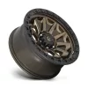   Alloy Wheel 15x8 ET-19 6x139.7 D696 Covert Matte Bronze Black Bead Ring Fuel