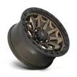 Alloy Wheel 15x8 ET-19 6x139.7 D696 Covert Matte Bronze Black Bead Ring Fuel
