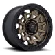 Alloy Wheel 16x8 ET1 6x139,7 D696 Covert Matte Bronze Black Bead Ring Fuel