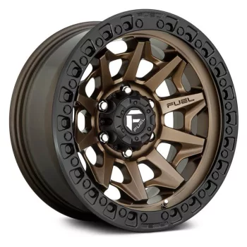   Alloy Wheel 18x9 ET20 6x135 D696 Covert Matte Bronze/Black Bead Ring Fuel