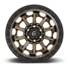   Alloy Wheel 20x10 ET-18 8x165.1 D696 Covert Matte Bronze Black Bead Ring Fuel
