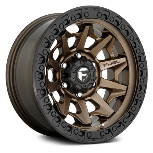 Alloy Wheel 20x9 ET1 6x139,7 D696 Covert Matte Bronze/Black Bead Ring Fuel