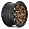   Alloy Wheel 17x9 ET1 6x139,7 D699 Kicker 6 Matte Bronze Black Bead Ring Fuel