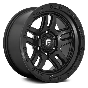 Alloy Wheel 17x9 ET1 5x127 D700 Ammo Matte Black Fuel