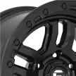 Alloy Wheel 18x9 ET20 5x127 D700 Ammo Matte Black Fuel