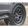Alloy Wheel 18x9 ET20 5x127 D700 Ammo Matte Black Fuel