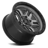   Alloy Wheel 17x9 ET-12 5x127 D701 Ammo Matte Gunmetal/Black Bead Ring Fuel