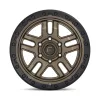   Alloy Wheel 20x9 ET1 6x139.7 D702 Ammo Matte Bronze Black Bead Ring Fuel