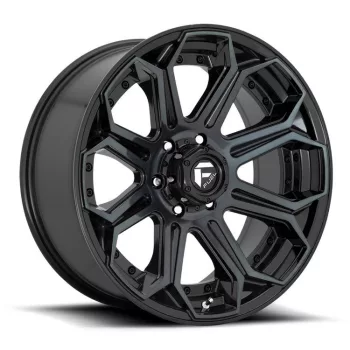   Alloy Wheel 22x10 ET-18 6x139,7 D704 Siege Gloss Machined/Double Dark Tint Fuel