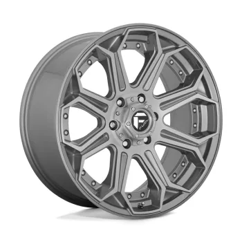   Alloy Wheel 20x9 ET20 6x135 D705 Siege Brushed GUN Metal Tinted Clear Fuel