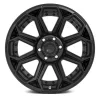 Alloy Wheel 22x10 ET-18 6x139,7 D706 Siege Matte Black Fuel