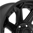 Alloy Wheel 22x10 ET-18 6x139,7 D706 Siege Matte Black Fuel