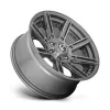   Alloy Wheel 20x10 ET-18 6x135 D710 Rogue Platinum Brushed GUN Metal Tinted Clear Fuel