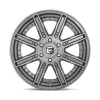   Alloy Wheel 20x9 ET1 5x127 D710 Rogue Platinum Brushed GUN Metal Tinted Clear Fuel