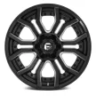 Alloy Wheel 20x9 ET1 5x127/5x139.7 D711 Rage Gloss Black Milled Fuel