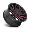Alloy Wheel 20x9 ET1 6x135/6x139,7 D712 Rage Gloss Black RED Tinted Clear Fuel