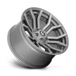 Alloy Wheel 20x10 ET-18 5x127/5x139.7 D713 Rage Platinum Brushed GUN Metal Tinted Clear Fuel