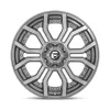   Alloy Wheel 20x10 ET-18 5x127/5x139.7 D713 Rage Platinum Brushed GUN Metal Tinted Clear Fuel
