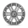 Alloy Wheel 20x10 ET-18 5x127/5x139.7 D713 Rage Platinum Brushed GUN Metal Tinted Clear Fuel