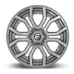 Alloy Wheel 20x9 ET1 6x139,7/6x135 D713 Rage Brushed Gun Metal/Tinted Clear Fuel