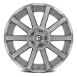 Alloy Wheel 22x10 ET-19 6x139,7/6x135 D714 Contra Brushed Gun Metal/Tinted Clear Fuel