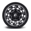   Alloy Wheel 15x8 ET-19 5x114.3 D716 Covert Matte GUN Metal Black Bead Ring Fuel