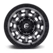 Alloy Wheel 15x8 ET-19 5x114.3 D716 Covert Matte GUN Metal Black Bead Ring Fuel