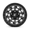   Alloy Wheel 17x9 ET-12 6x139.7 D716 Covert Matte GUN Metal Black Bead Ring Fuel
