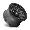   Alloy Wheel 20x9 ET1 6x135 D716 Covert Matte GUN Metal Black Bead Ring Fuel