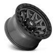 Alloy Wheel 20x9 ET20 5x139.7 D716 Covert Matte GUN Metal Black Bead Ring Fuel