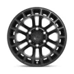 Alloy Wheel 18x9 ET1 6x139,7 D718 Heater Matte Black Fuel