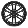 Alloy Wheel 20x9 ET1 6x139,7 D718 Heater Matte Black Fuel