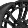 Alloy Wheel 20x9 ET1 6x139,7 D718 Heater Matte Black Fuel