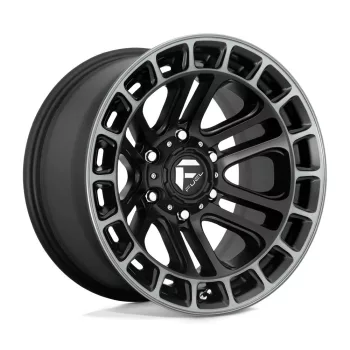   Alloy Wheel 20x10 ET-18 6x139,7 D720 Heater Matte Black Double Dark Tint Machined Fuel