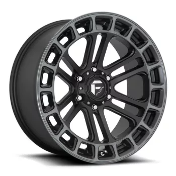   Alloy Wheel 20x9 ET1 6x139,7 D720 Heater Matte Black/Double Dark Tint Machined Fuel