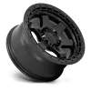   Alloy Wheel 18x9 ET-12 5x127 D750 Block Matte Black W/ Black Ring Fuel