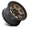   Alloy Wheel 18x9 ET-12 5x127 D751 Block Matte Bronze W/ Black Ring Fuel