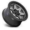 Alloy Wheel 18x9 ET-12 5x127 D752 Block Matte Gunmetal W/ Black Ring Fuel