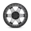   Alloy Wheel 18x9 ET-12 6x139,7 D752 Block Matte Gunmetal W/ Black Ring Fuel