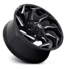   Alloy Wheel 20x10 ET-18 8x165.1 D753 Reaction Gloss Black Milled Fuel